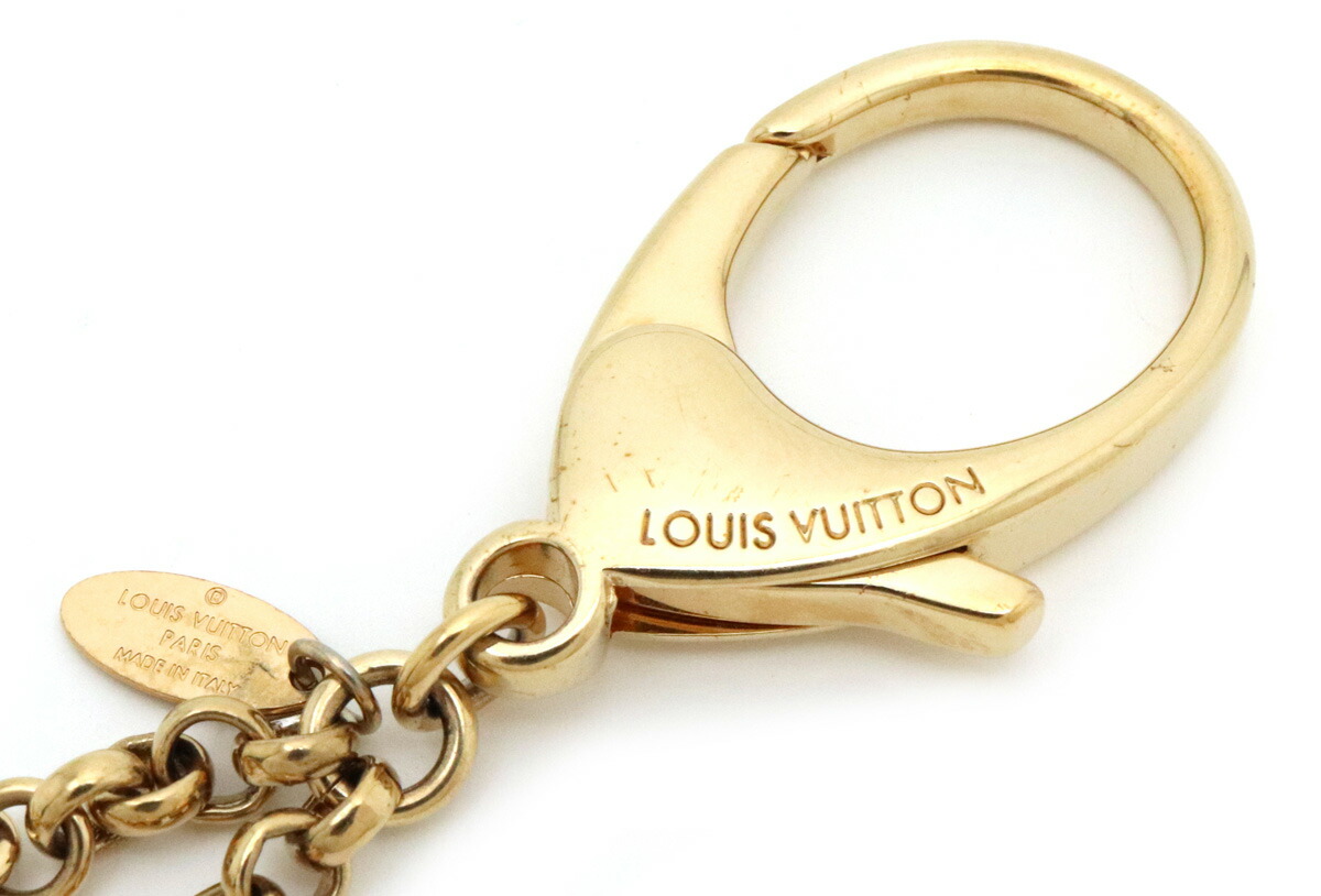LOUIS VUITTON ビジューサック ビーフルール キーホルダー チャーム