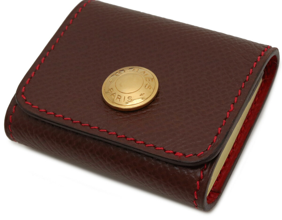 楽天市場】HERMES エルメス メモアラジフ メモパッド カバー ケース