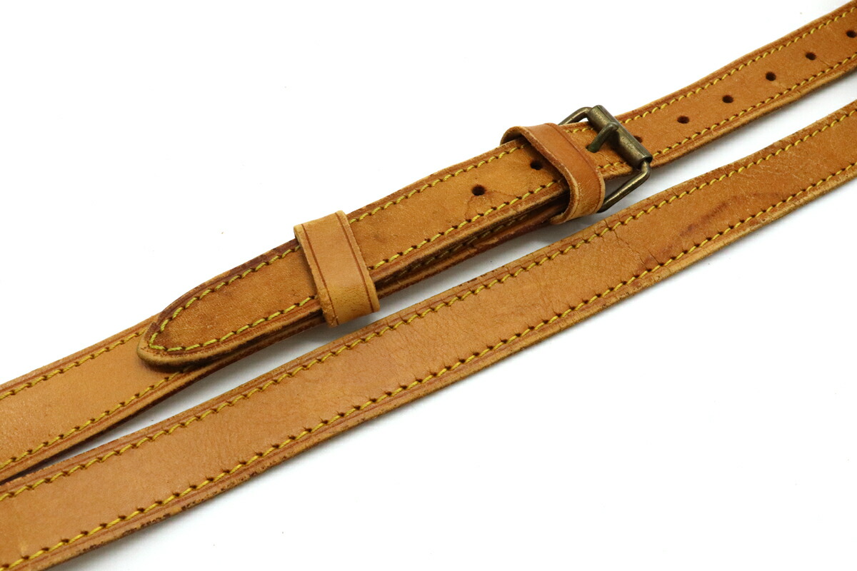 楽天市場】LOUIS VUITTON ルイ ヴィトン ヌメ革 キーポルバンド