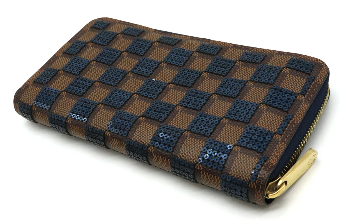 楽天市場】【財布】LOUIS VUITTON ルイ ヴィトン ダミエ パイエット