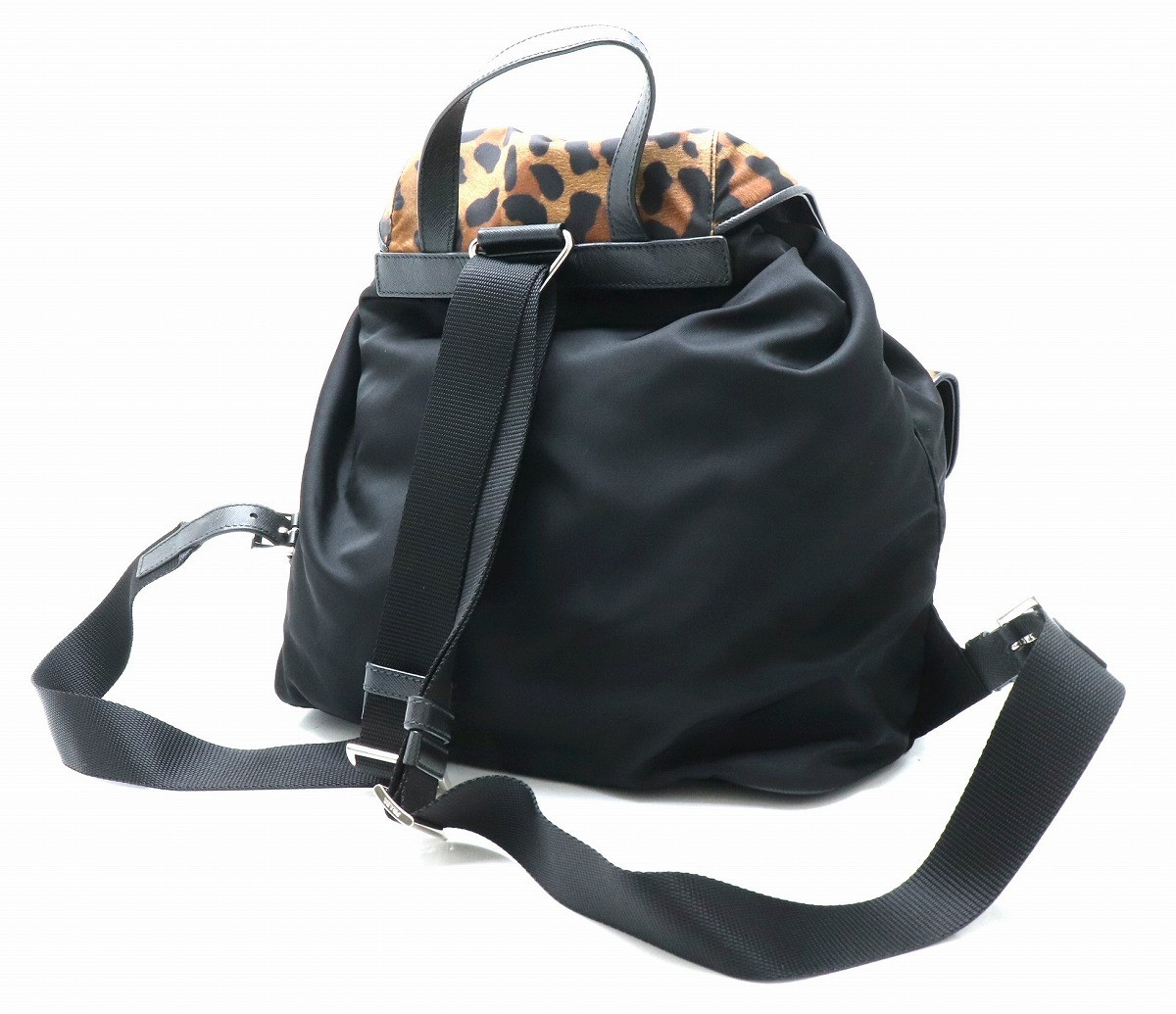 楽天市場】【バッグ】PRADA プラダ バックパック リュックサック 豹