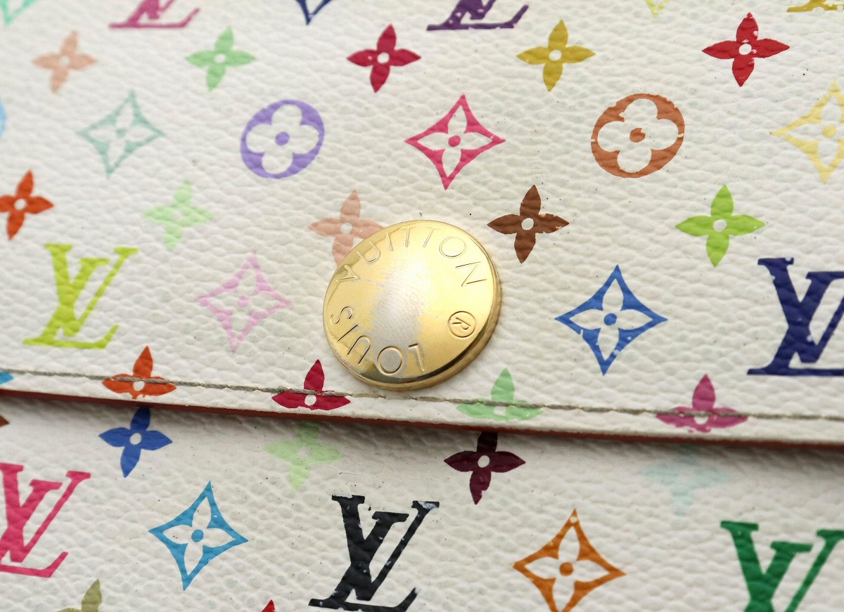楽天市場】【財布】LOUIS VUITTON ルイ ヴィトン マルチカラー 長財布