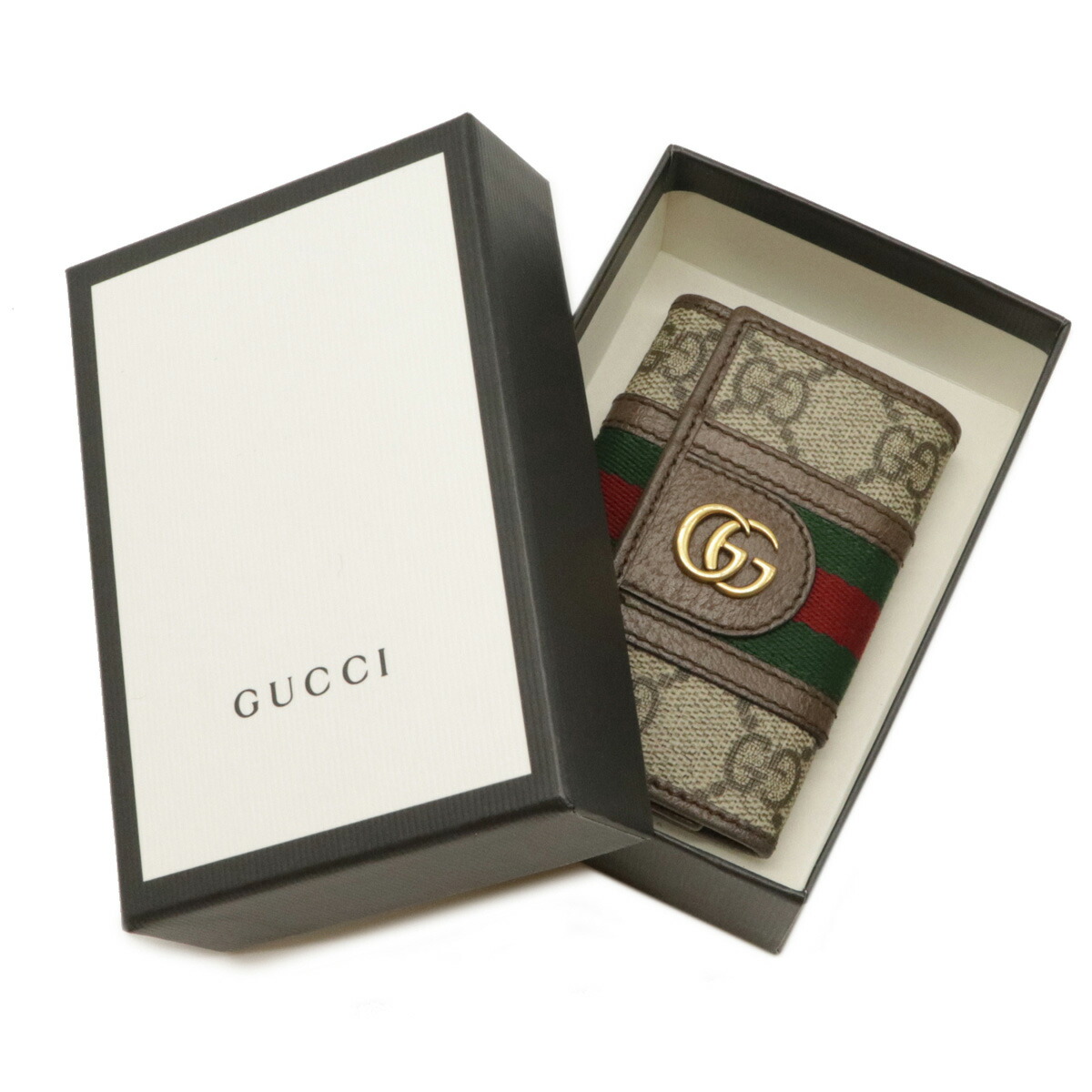 楽天市場】GUCCI グッチ オフィディア GGキーケース GGスプリーム