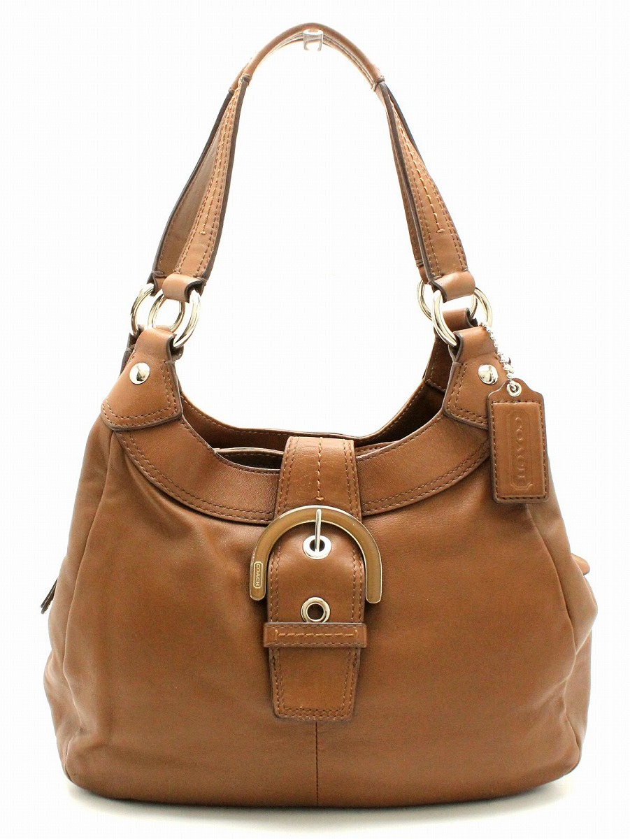 楽天市場】【バッグ】COACH コーチ ソーホー レザー ホーボー
