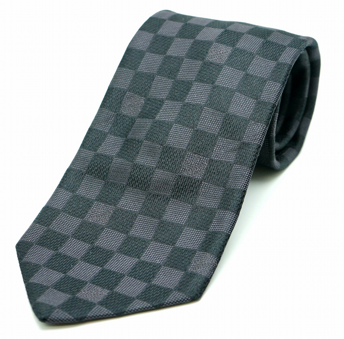 楽天市場】LOUIS VUITTON ルイ ヴィトン ネクタイ ダミエ グラフィット