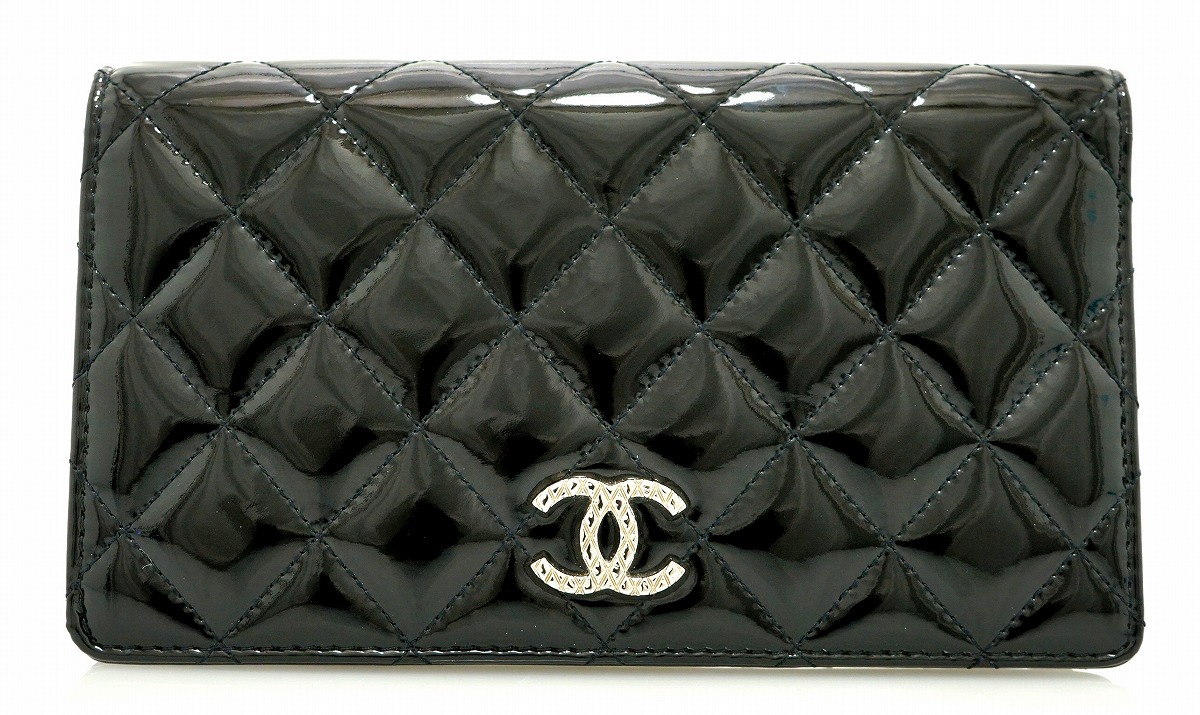 楽天市場】【財布】CHANEL シャネル マトラッセ ブリリアント 2つ折り