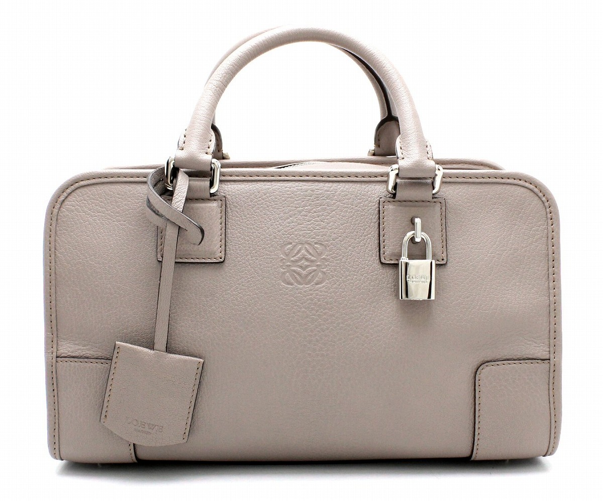 楽天市場】【バッグ】LOEWE ロエベ アマソナ28 レザー ハンドバッグ