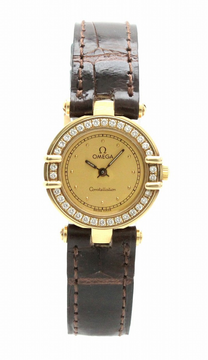 楽天市場】【ウォッチ】OMEGA オメガ コンステレーション YG イエロー