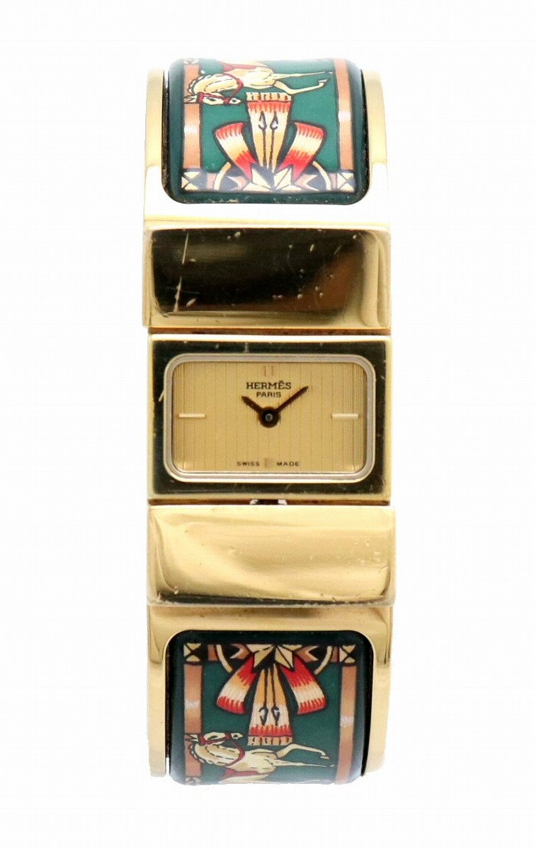楽天市場】【ウォッチ】HERMES エルメス ロケ 七宝焼き レディース