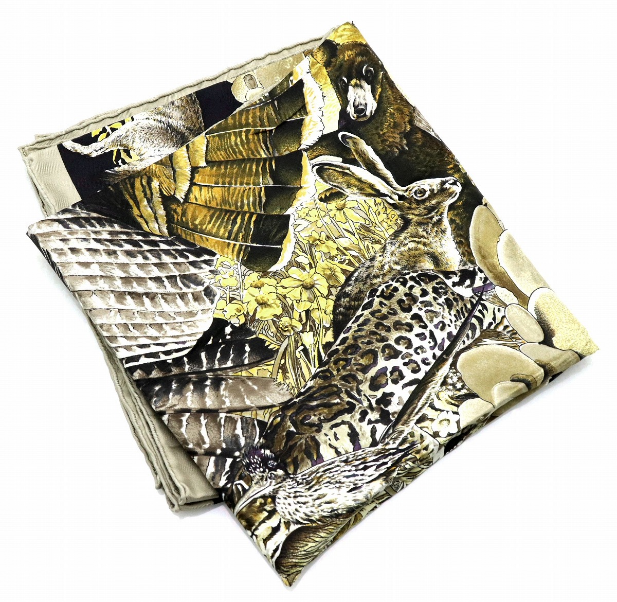 楽天市場】【アパレル】HERMES エルメス カレ90 スカーフ 大判スカーフ