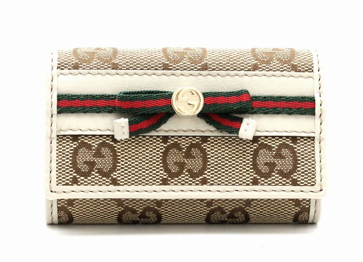楽天市場】【未使用品】GUCCI グッチ GGキャンバス ウェビング ライン