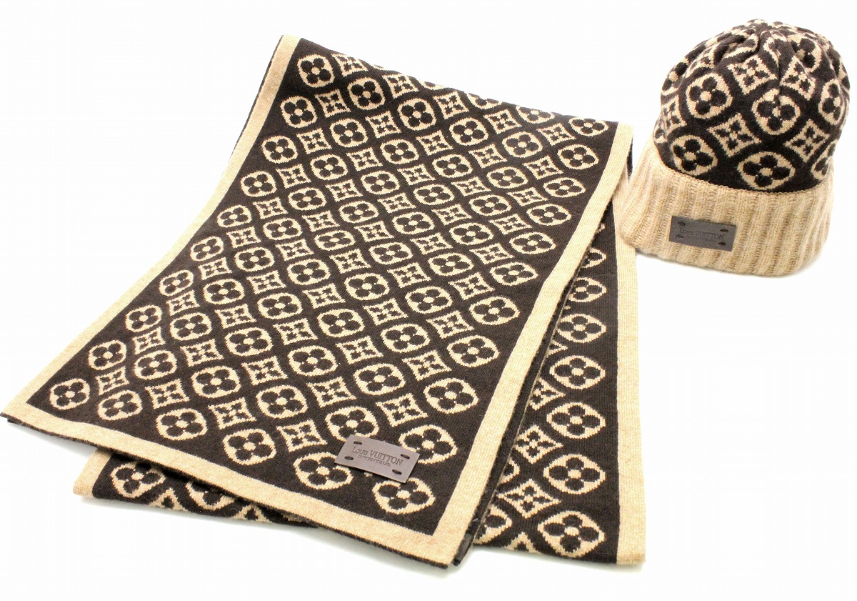 楽天市場】【アパレル】LOUIS VUITTON ルイ ヴィトン エシャルプ ボネ