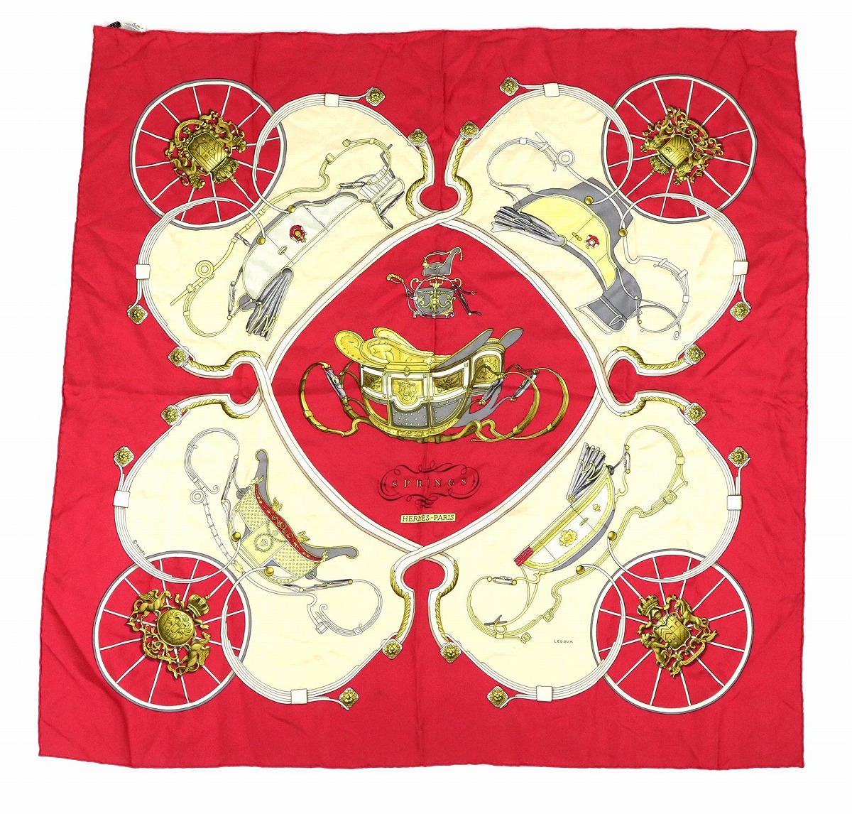 楽天市場】【アパレル】HERMES エルメス カレ90 スカーフ 大判スカーフ