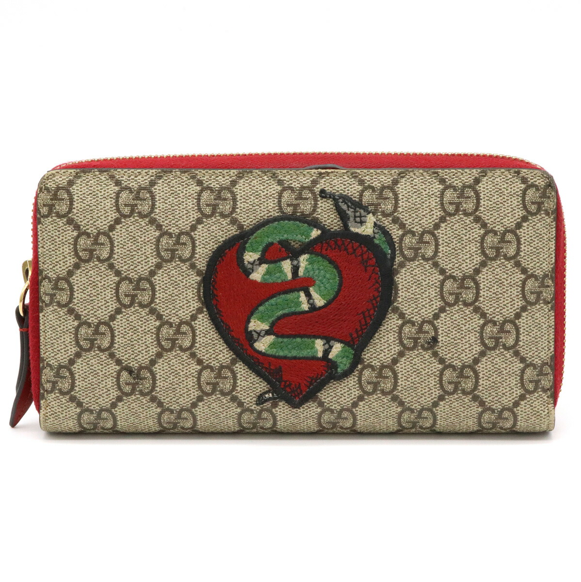 楽天市場】【財布】GUCCI グッチ GGスプリーム ハート スネーク ヘビ