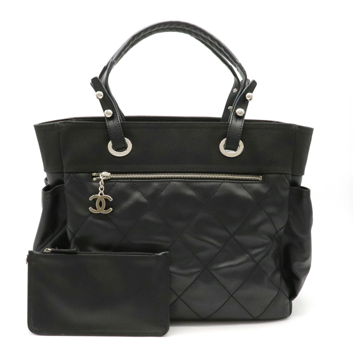 楽天市場】【バッグ】CHANEL シャネル パリビアリッツ トートGM トート