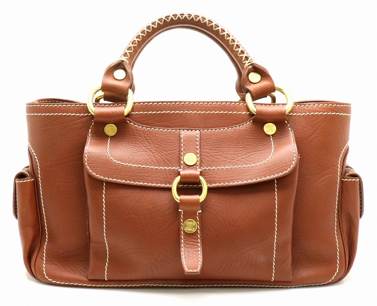 楽天市場】【バッグ】CELINE セリーヌ ブギーバッグ ハンドバッグ
