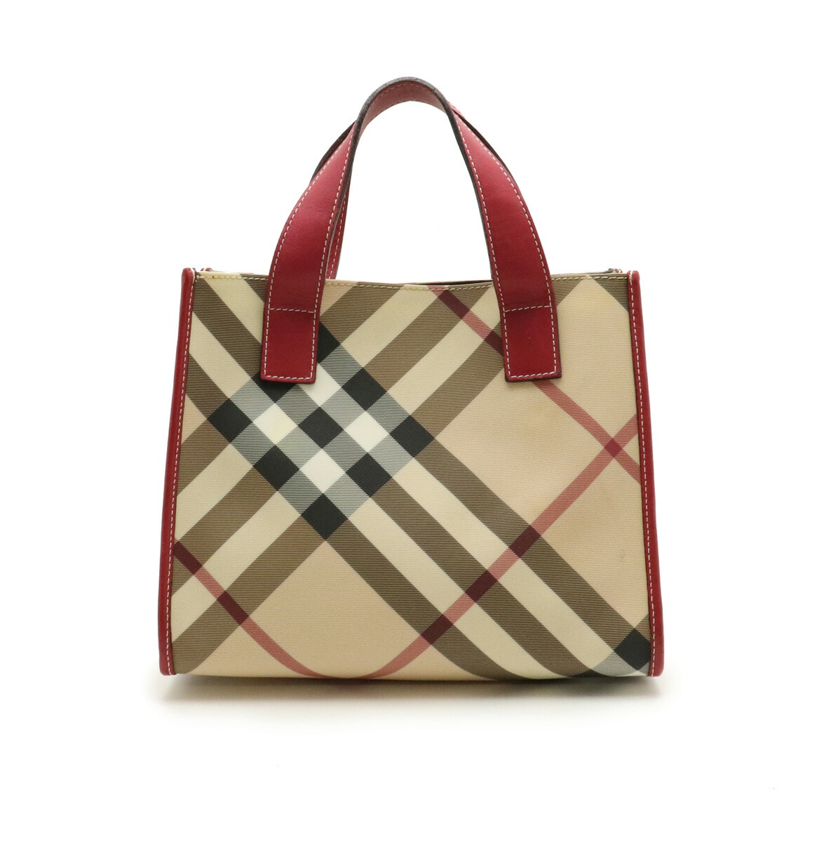 BURBERRY バーバリー ノバチェック チェック柄 トートバッグ