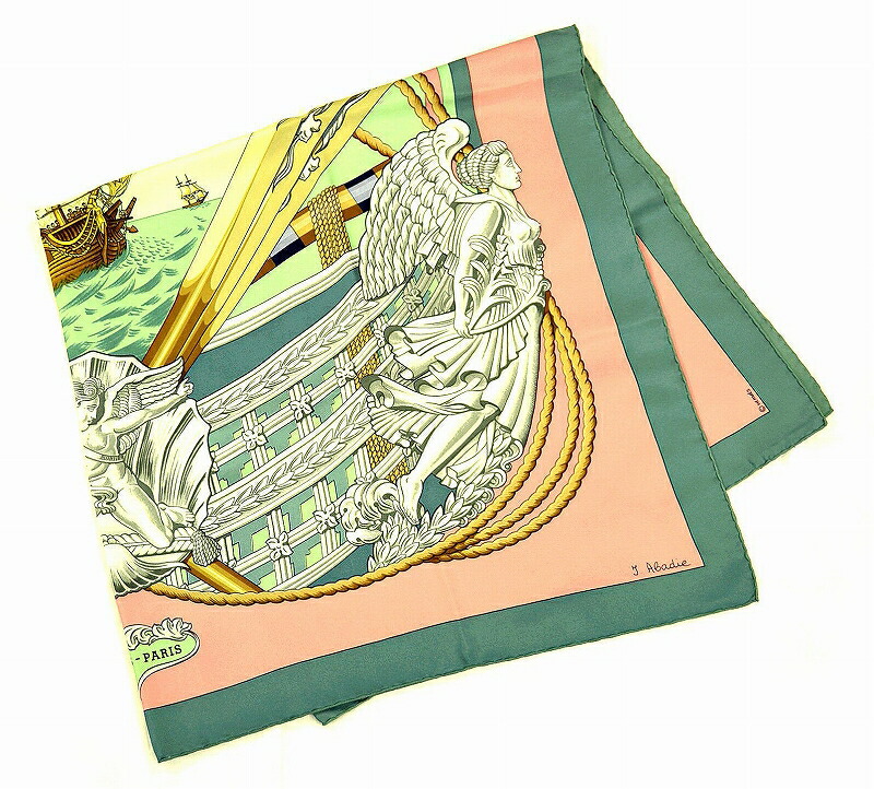 楽天市場】【中古】【アパレル】HERMES エルメス カレ90 スカーフ 大判