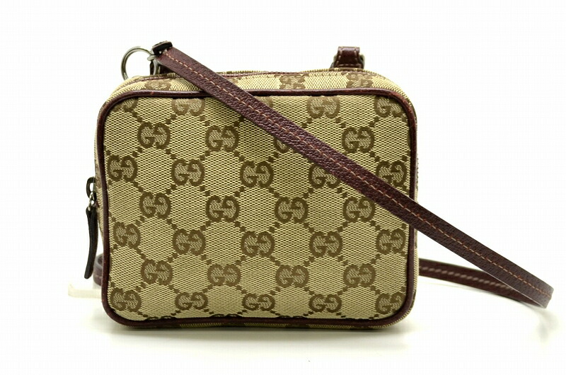 楽天市場】【バッグ】GUCCI グッチ GGキャンバス ポーチ 化粧ポーチ