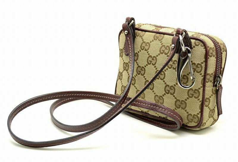 楽天市場】【バッグ】GUCCI グッチ GGキャンバス ポーチ 化粧ポーチ