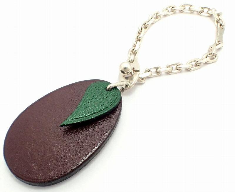 楽天市場】HERMES エルメス フルーツモチーフ プラムモチーフ チャーム