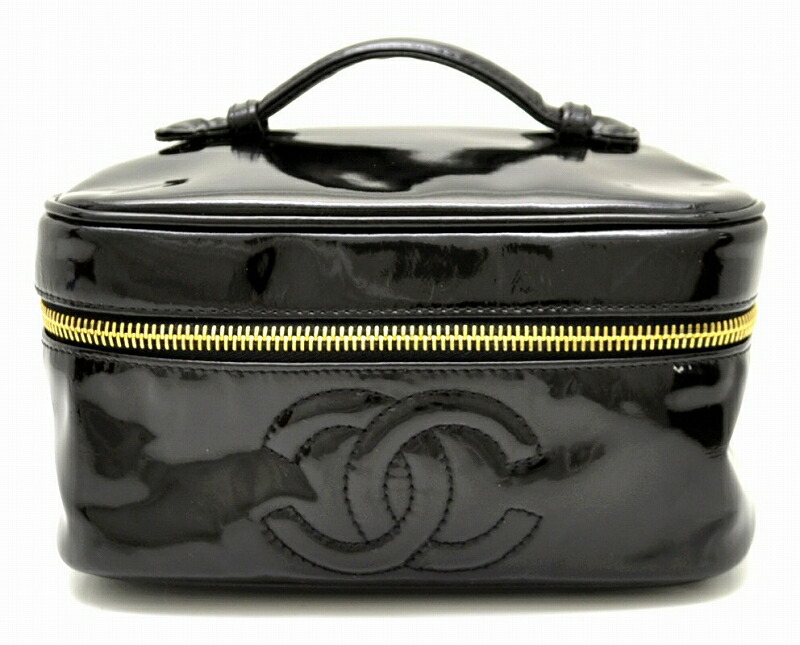 楽天市場】【バッグ】CHANEL シャネル エナメル バニティバッグ