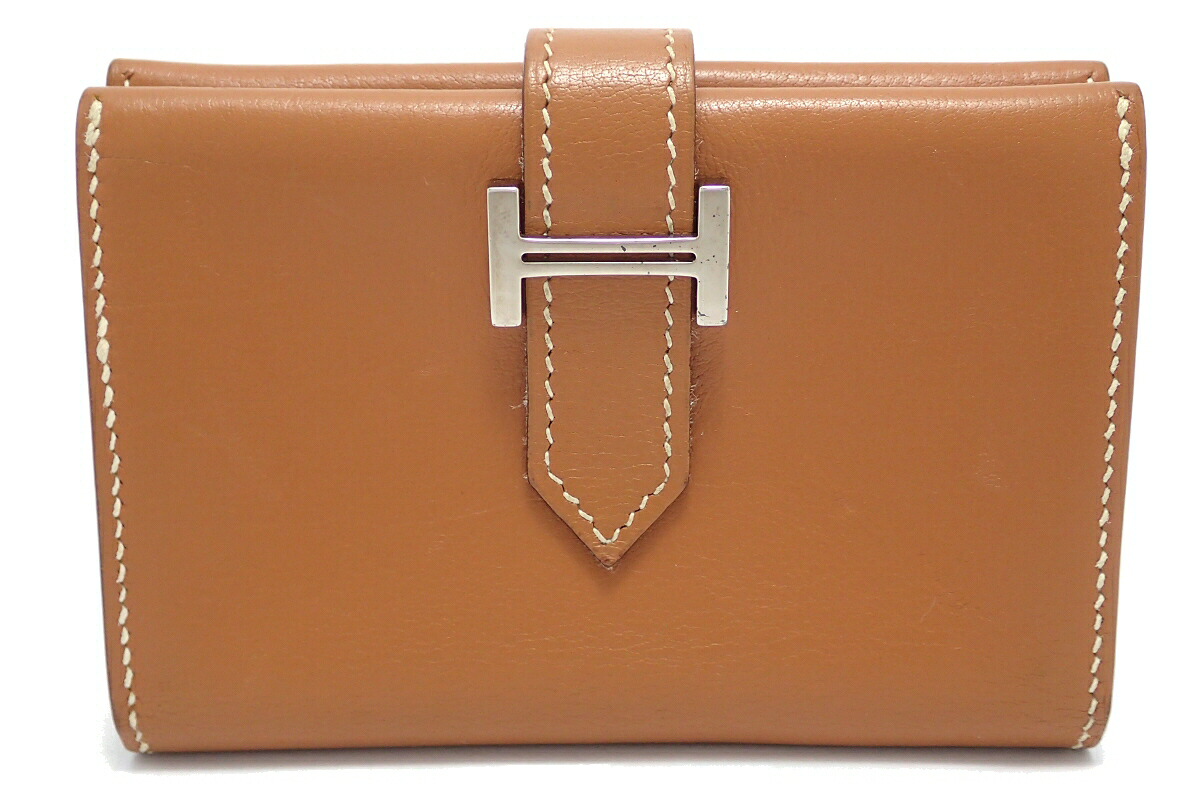 楽天市場】【財布】HERMES エルメス ベアン カードケース 名刺入れ