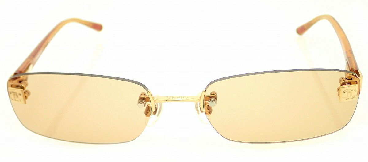楽天市場】CHANEL シャネル サングラス ココマーク オレンジレンズ