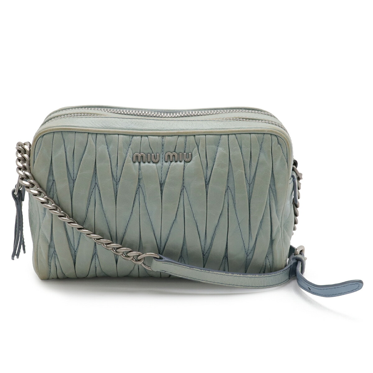 楽天市場】ミュウミュウ（カラーブルー）（レディースバッグ｜バッグ