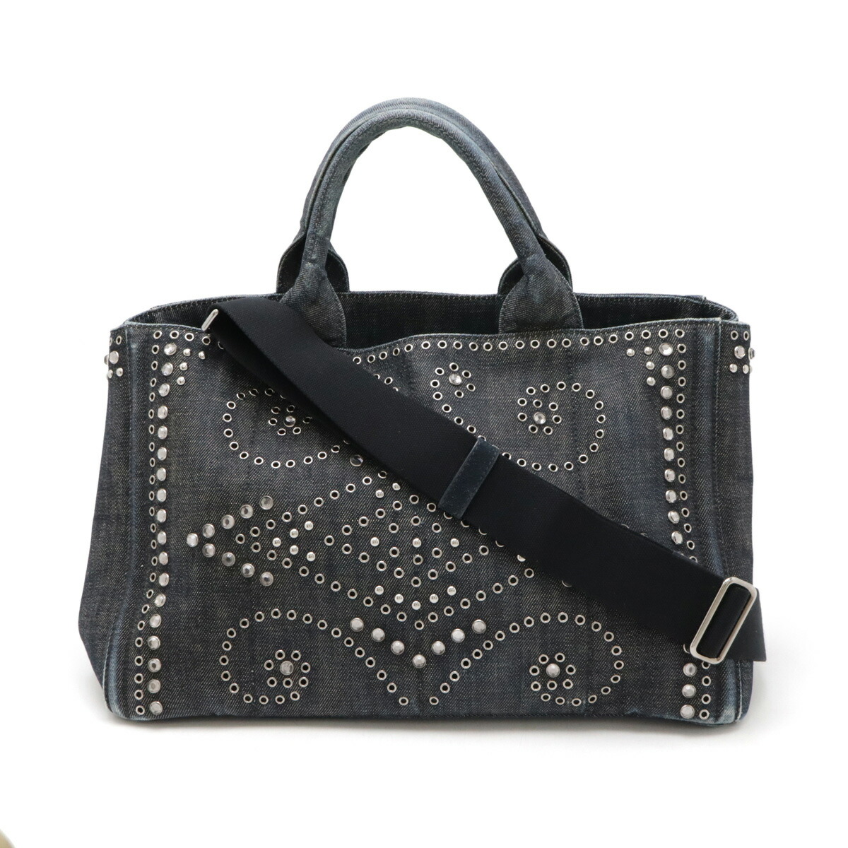 楽天市場】プラダ カナパ ビジューの通販