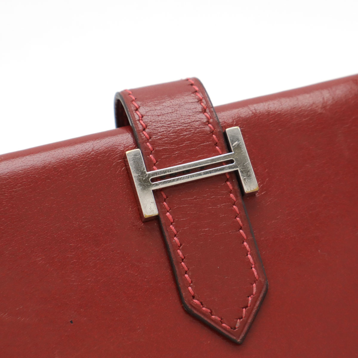 楽天市場】HERMES エルメス ベアン クラシック 2つ折り長財布 二つ折り