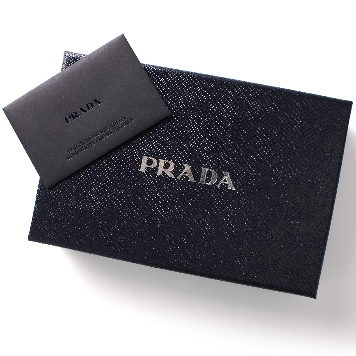 楽天市場】プラダ 二つ折り財布 財布 レディース サフィアーノ メタル
