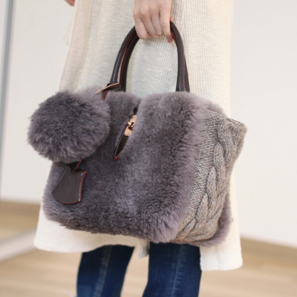 楽天市場】muku ムクLES PETITS LUXE No.752(Sサイズ)ムートン トート