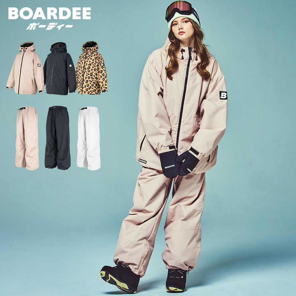 楽天市場】スノボウェア レディース 上下セット スノーボードウェア