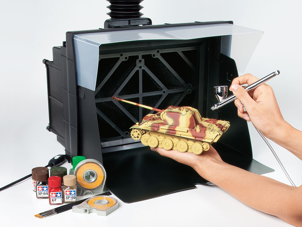 楽天市場】タミヤ tamiya スプレーワーク ペインティングブースii