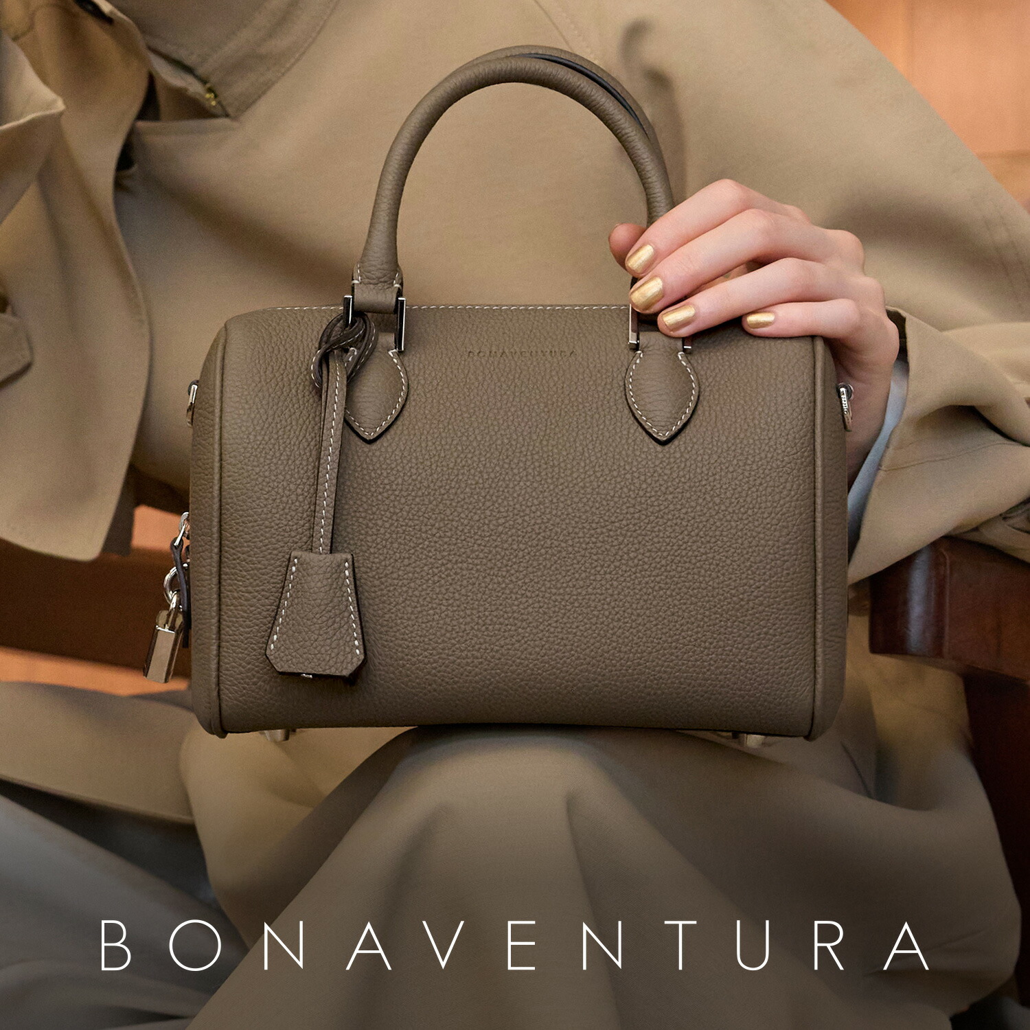 楽天市場】【公式】バレンティナ ボストンバッグ シュリンクレザー