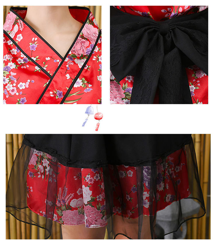 楽天市場】浴衣 レディース レッド ブラック 浴衣セット 花柄 きれいめ