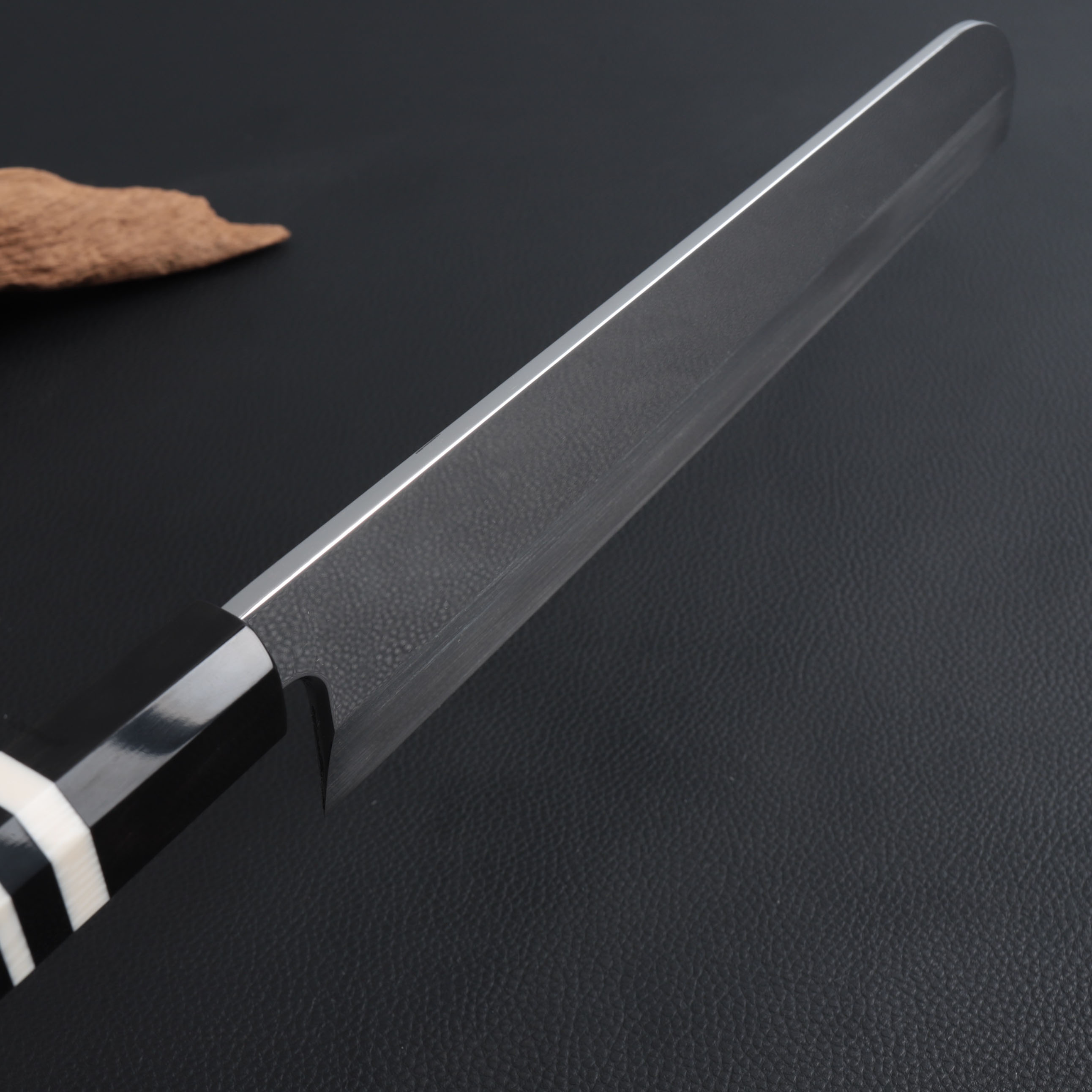 楽天市場】鎌型薄刃 8寸（刃渡り240mm）通常鏡面仕上げ 本刃付け 料理