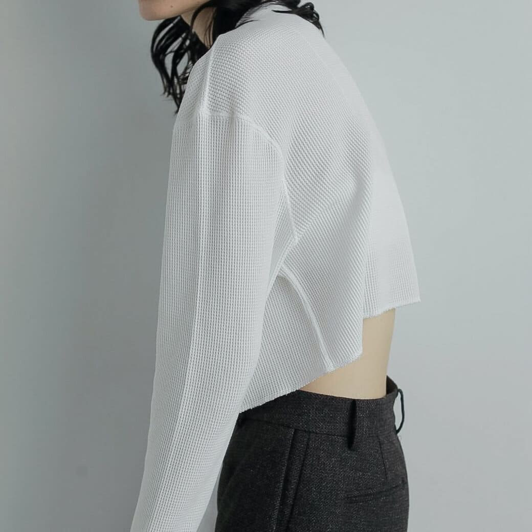 楽天市場】anuke アンヌーク ワッフル ヘンリー トップス レディース