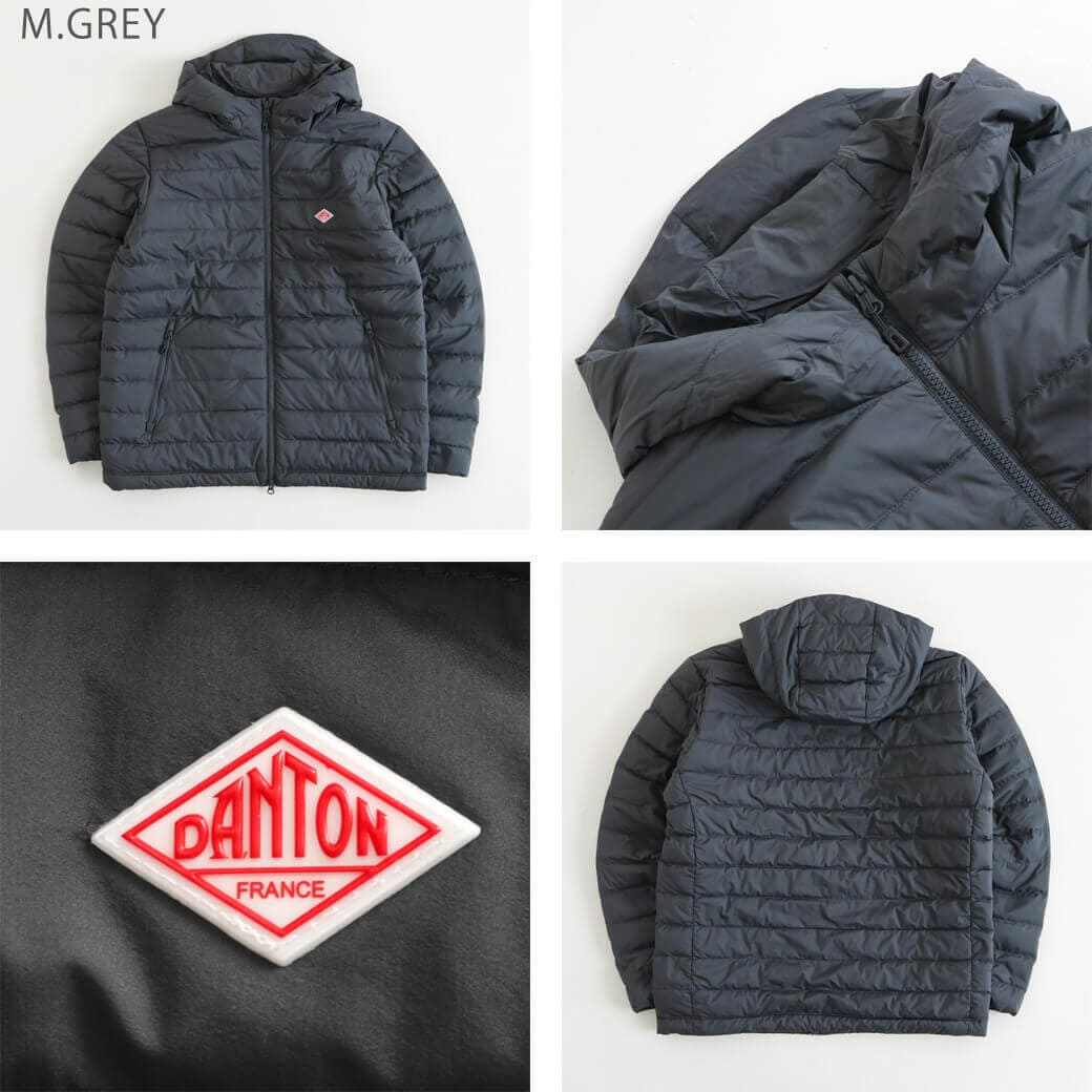 楽天市場】DANTON ダントン アウター ミドルダウン フードジャケット