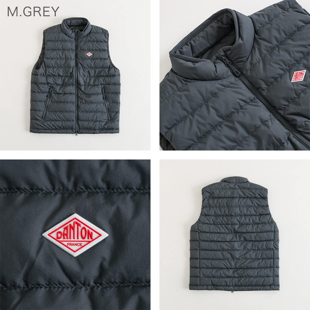 楽天市場】DANTON ダントン アウター NYLON TAFFETA MIDDLE DOWN STAND