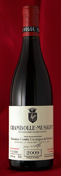 楽天市場】Comtes Georges de VogueChambolle Musigny[2009]750ml