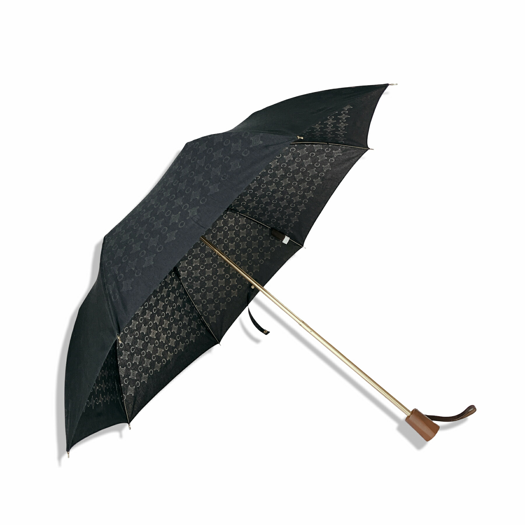 楽天市場】CELINE セリーヌ トリオンフ柄 折りたたみ 晴雨兼用 傘 日傘