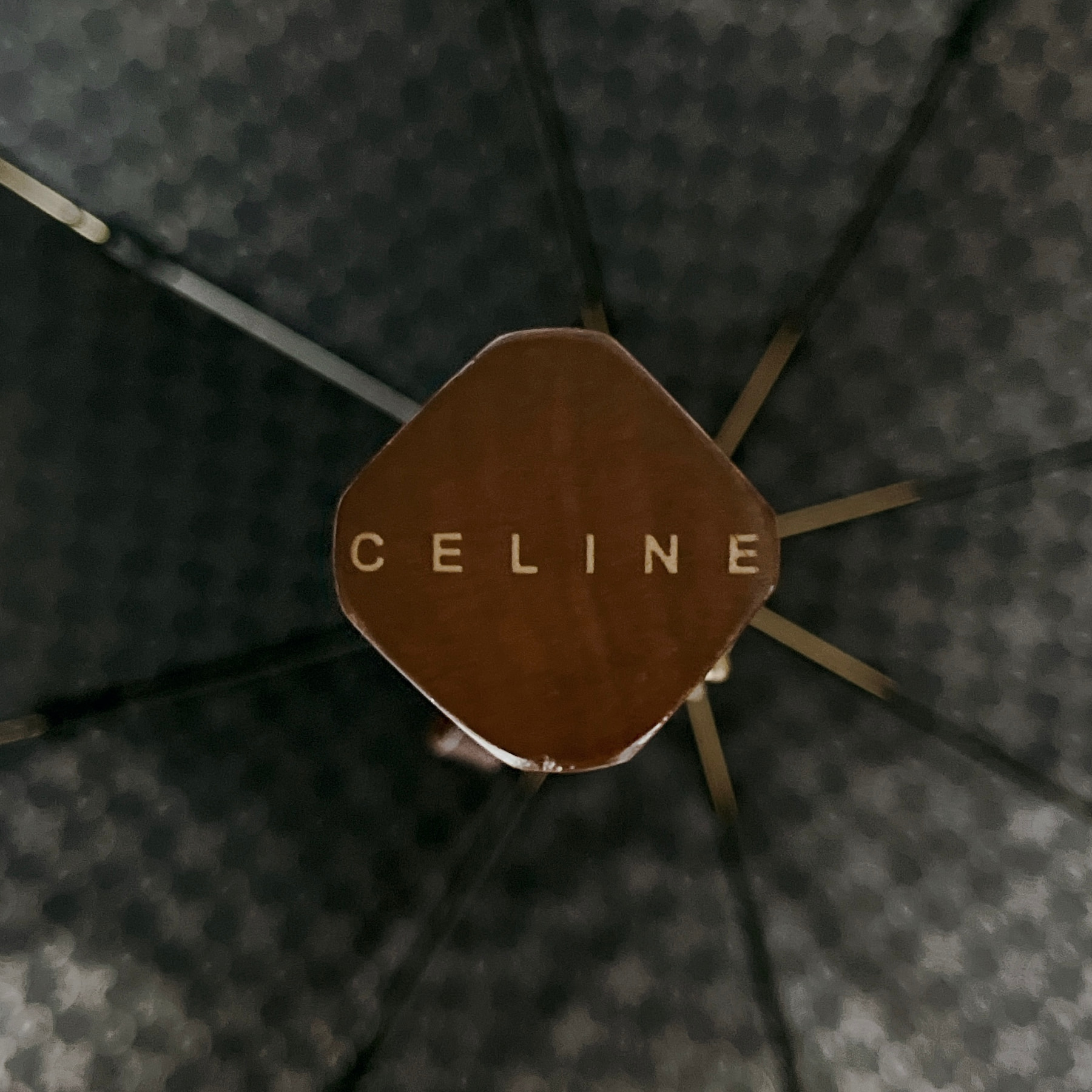 楽天市場】CELINE セリーヌ トリオンフ柄 折りたたみ 晴雨兼用 傘 日傘