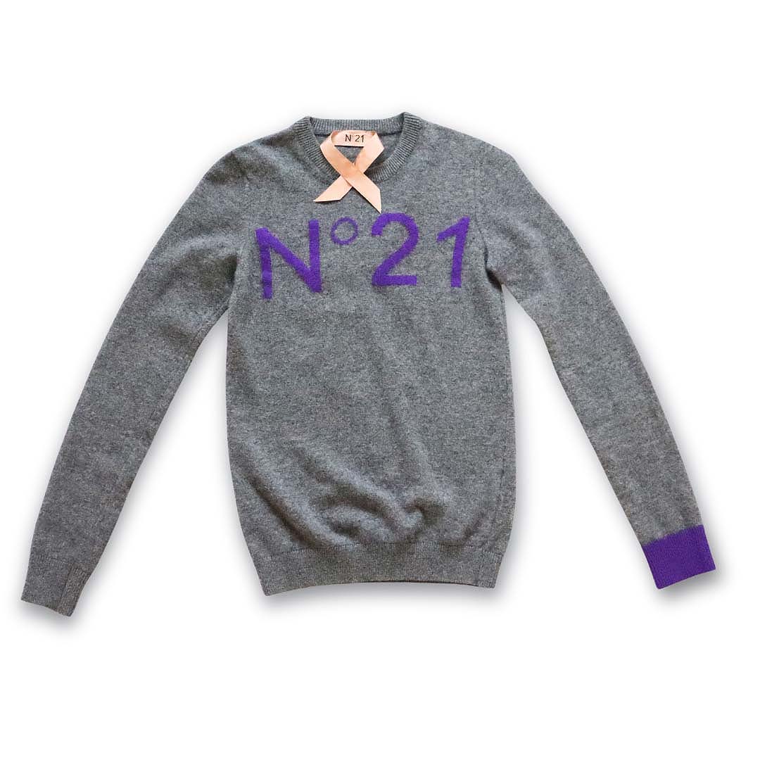 楽天市場】N°21 ヌメロ ヴェントゥーノ ロゴ 長袖 ニット セーター
