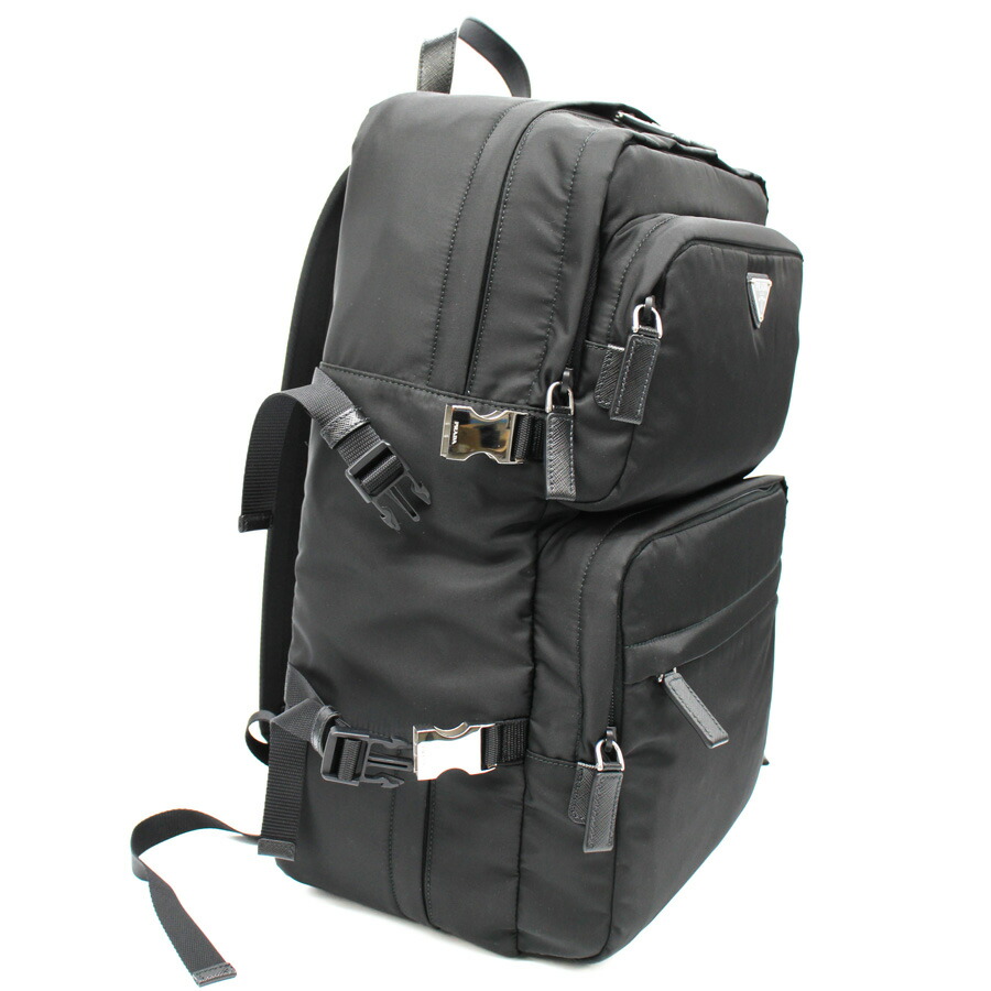 楽天市場】プラダ PRADA (2VZ101 2DMG) Re-Nylon xサフィアーノレザー