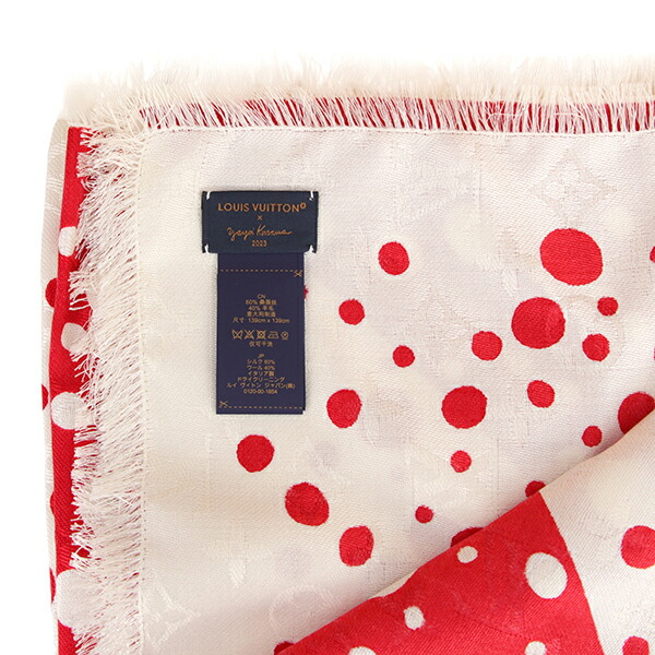 楽天市場】ルイヴィトン ショール 140 LV × YK インフィニティ ドット