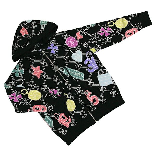 楽天市場】シャネル パーカー ジップアップ フーディー 34サイズ