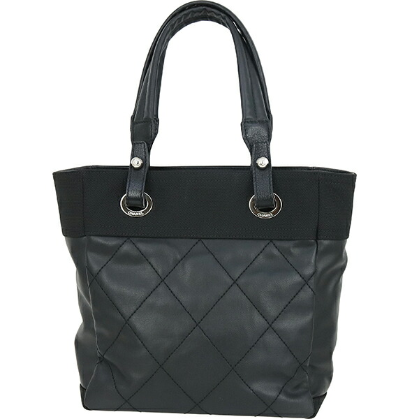 楽天市場】【美品】 シャネル パリビアリッツ トート PM コーティング