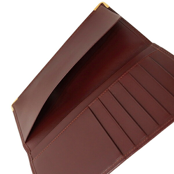 楽天市場】【未使用品】 カルティエ 長財布 小銭入れ無し 札入れ